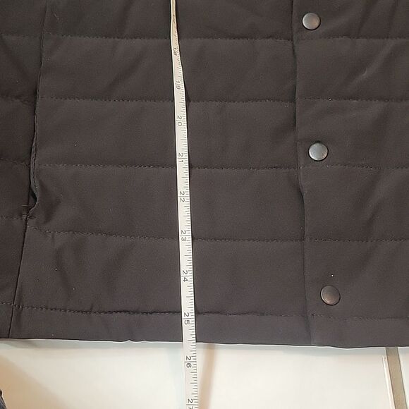 Zara Women's black quilted vest Size M - Picture 9 of 9